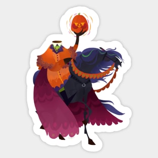 The Headless Horseman- Boo to You Parade Sticker